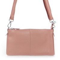 Молодежный клатч из кожи ALEX RAI 8801-2 pink