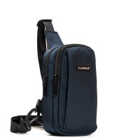 Мужская тканевая сумка-слинг Lanpad 6043 blue