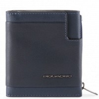 Кожаный кошелек Piquadro FALSTAFF/Blue PU5114S111R_BLU