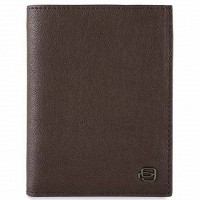 Кожаный кошелек Piquadro BK SQUARE/D.Brown PU1393B3R_TM