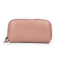Женская кожаная косметичка Cosmetic 60095-9 pink