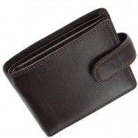 Мужское портмоне Visconti STRAN HT-13 (CHOC) из натуральной кожи
