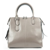 Женская кожаная сумка ALEX RAI 1543 grey