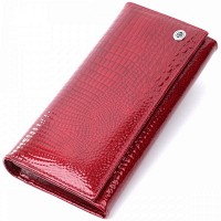 Женский лаковый кожаный кошелек ST Leather 22680