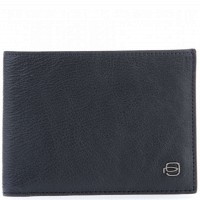 Кожаный кошелек Piquadro Black Square (B3) PU1241B3R_BLU