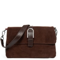 Женская замшевая сумка ALEX RAI 3002-9M brown