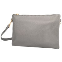 Женская сумка-клатч из кожзама AMELIE GALANTI A991705-grey