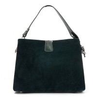 Женская замшевая сумка ALEX RAI 99119 green