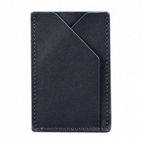 Кожаный кард-кейс BlankNote 8.0 темно-синий bn-kk-8-navy-blue