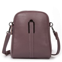 Молодежный клатч из кожи ALEX RAI 88089 purple