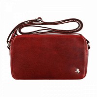 Женская кожаная сумка Visconti S40 Brooklyn (Red)