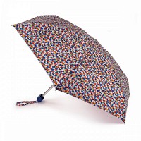 Мини зонт женский механический Fulton L501-040867 Tiny-2 Ditsy Pop (Цветы)