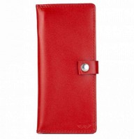 Мужское кожаное портмоне The Wings Medium Purse красный TW-MEDIUM-RED-KSR