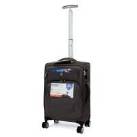 Чемодан IT Luggage 35,5x55,5x20 см APPLAUD/Grey-Black S 