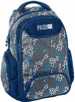 Городской рюкзак  PASO 22L, 18-2908JJ синий