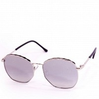 Женские солнцезащитные зеркальные очки 9372-6