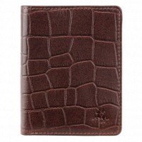 Кожаный мужской кошелек с RFID защитой Visconti cr91 brn