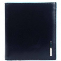 Кожаный кошелек Piquadro Blue Square (B2) PU3691B2R_BLU2