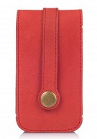 Ключница из кожи HiArt KH-03 Shabby Red Berry
