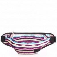 Сумка на пояс женская Poolparty velvet violet