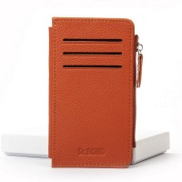 Женский кожаный кошелек Classik  DR. BOND WN-23-16 orange