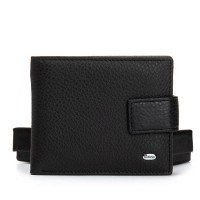 Мужской кожаный кошелек DR. BOND M18055-1CK black