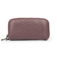 Женская кожаная косметичка Cosmetic 60095-12 purple