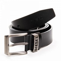 Мужской кожаный ремень DS-3748 black