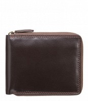 Кожаный мужской кошелек Visconti HT14 Camden c RFID (Chocolate)