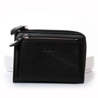 Женский кожаный кошелек Classik  DR. BOND WN-23-20 black