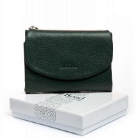 Женский кожаный кошелек Bright DR. BOND WS-239 green