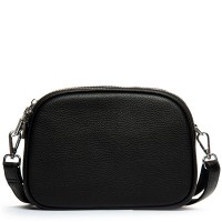 Женский молодежный кожаный клатч ALEX RAI 17006 black