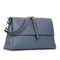 Женская кожаная сумка ALEX RAI 99104 l.blue