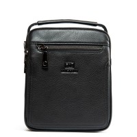 Мужская кожаная сумка через плечо BRETTON 407-120 black