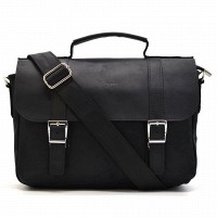 Мужской кожаный коричневый портфель TARWA RA-6008-3md