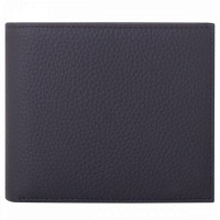 Мужской кожаный кошелек Smith & Canova 90013 (Black-Grey)