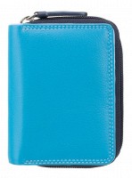 Женский кожаный кошелек Visconti Havaii rb53 blue m