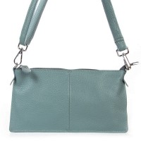 Молодежный клатч из кожи ALEX RAI 8801-2 blue
