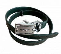 Ремень из кожи крокодила Ekzotic Leather crb24