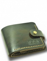 Кошелек ручной работы из кожи BOGZ Classic+ A D.Brown P3M3M6S2