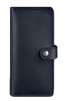 Кожаный женский кошелек BlankNote 7.0 темно-синий bn-pm-7-navy-blue