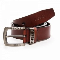 Мужской кожаный ремень DS-3724 light-brown