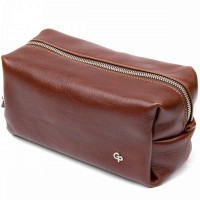 Мужская кожаная косметичка GRANDE PELLE 11418
