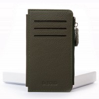 Женский кожаный кошелек Classik  DR. BOND WN-23-16 green