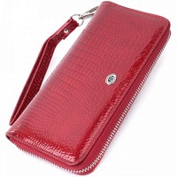 Женский лаковый кожаный кошелек ST Leather 22677