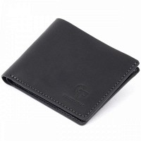 Мужской кожаный кошелек GRANDE PELLE 11309 Черный