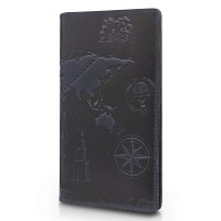 Кожаное портмоне Hi Art 7 wonders of the world PB-01-S19-4013-T002