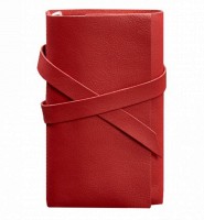 Кожаный блокнот софт-бук BlankNote 1.0 красный BN-SB-1-ST-RED