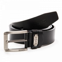 Мужской кожаный ремень DS-3741-2 black