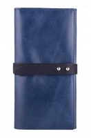 Портмоне из натуральной кожи Hi Art WP-08br Crystal Blue